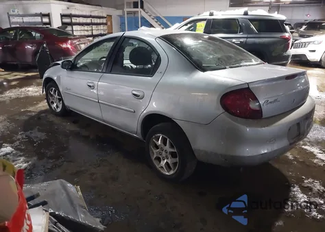 2001 Plymouth Neon Highline из США, поврежденный, VIN 1P3ES46C81D128957